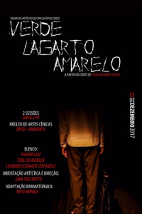 Cartaz VERDE LAGARTO AMARELO